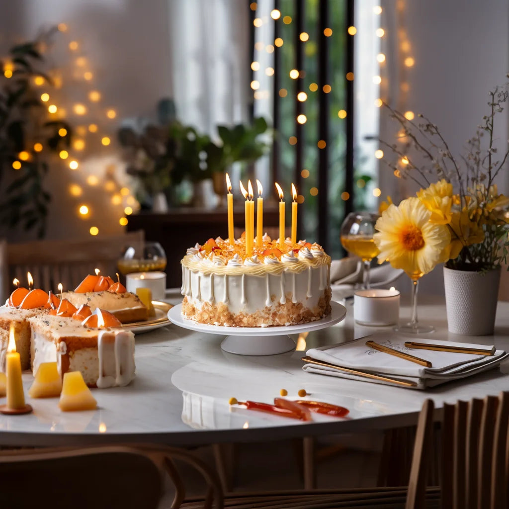 25PCS Natural Beeswax Hanukkah Candles – Thin Tapered, Unscented Honey Wax for Rituals & Celebrations