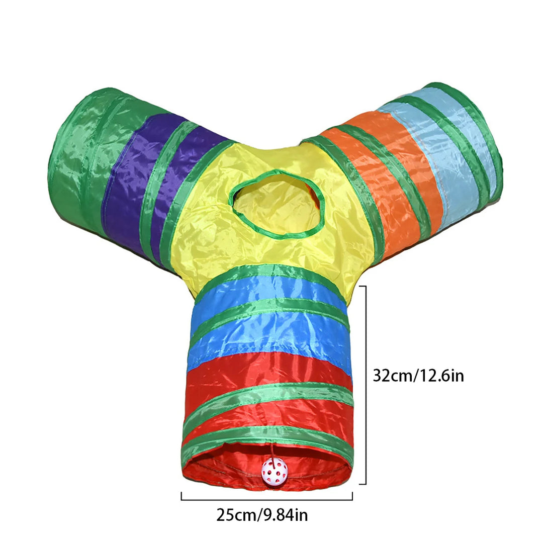 Collapsible Cat Tunnel – Fun Indoor & Outdoor Play Tube