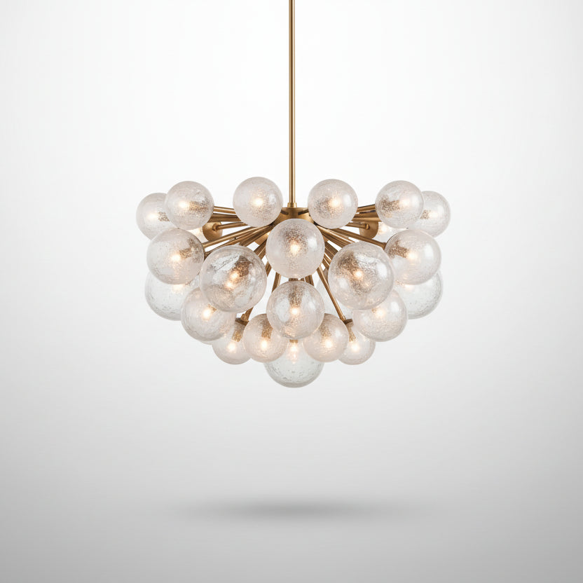 2025 New Trend Home Decoration Glass Bubble Series Chandelier Lighting Lustre Para Sala Estar For Living Room Dinning Room