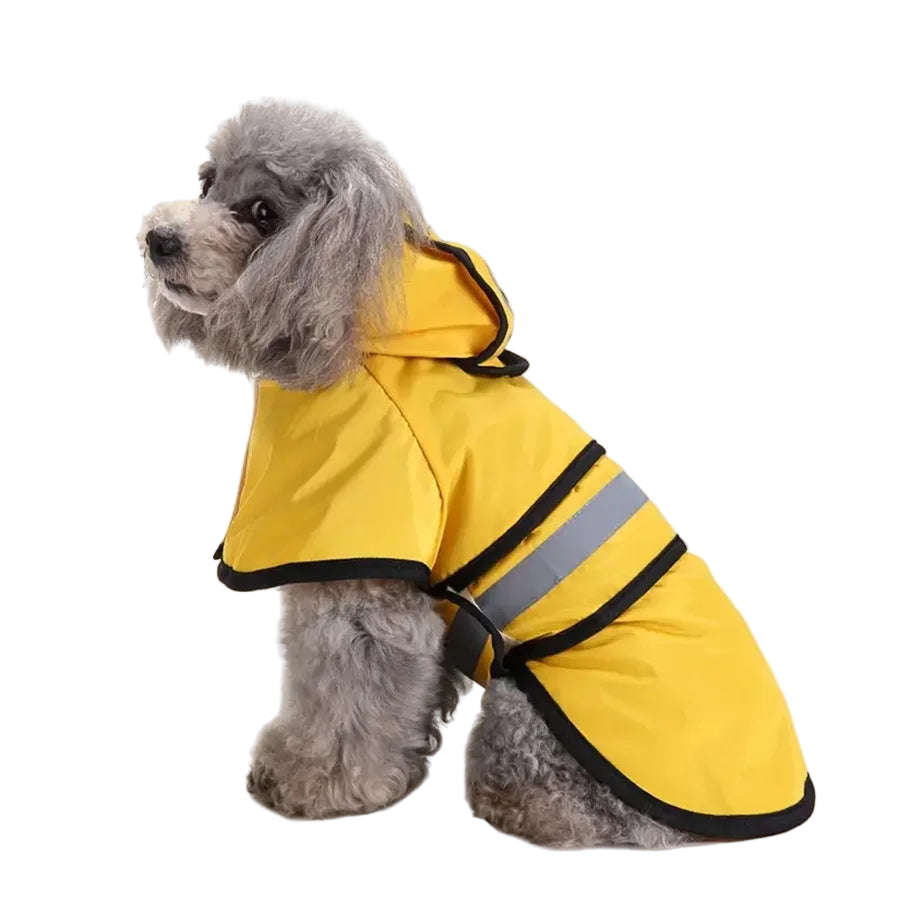 Waterproof Dog Raincoat – Adjustable & Windproof Comfort