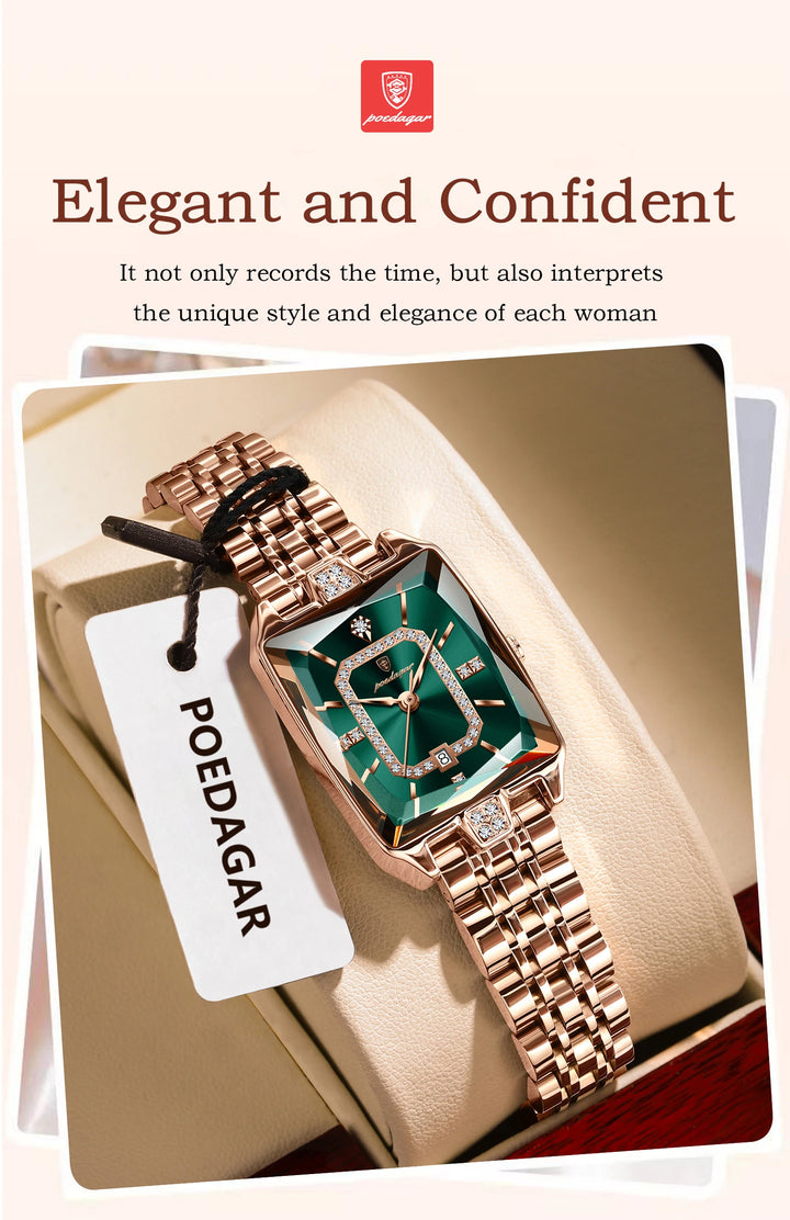POEDAGAR Luxury Woman Watch