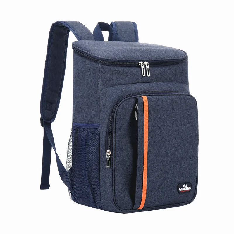 18L Portable Thermal Lunch Bag Waterproof Insulated Food Box Durable Oxford Cloth Cooler Ice Case for Camping And Picnics