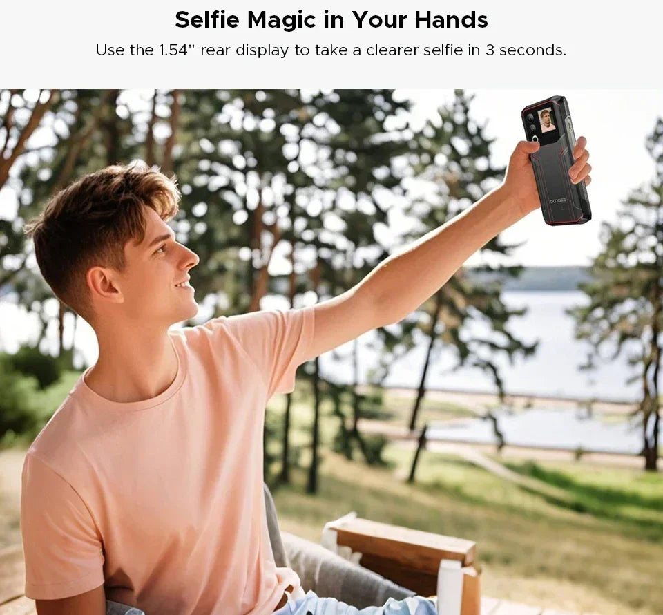 DOOGEE Blade 20 Ultra – Rugged Smartphone 512GB | 10300mAh Battery | Face ID & GPS