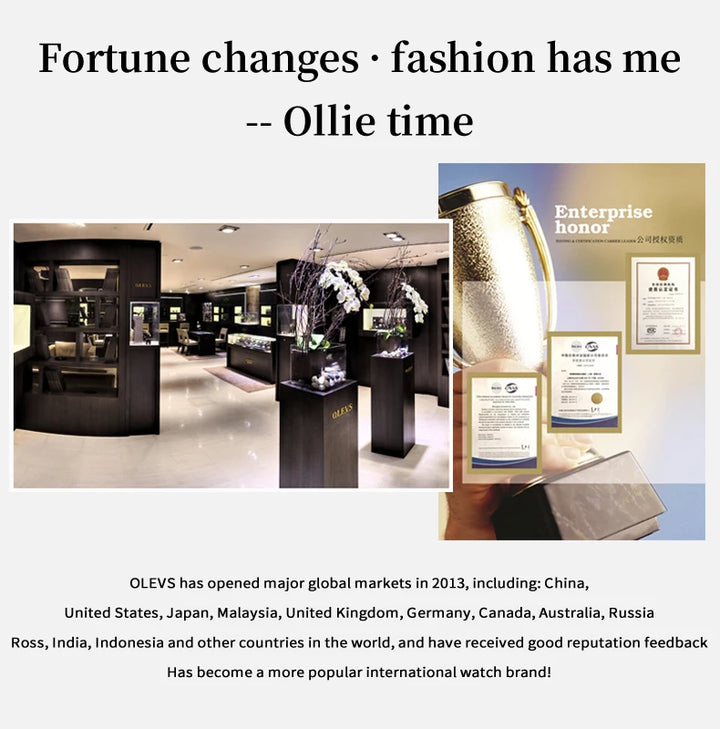 OLEVS Elegant Women's Watches