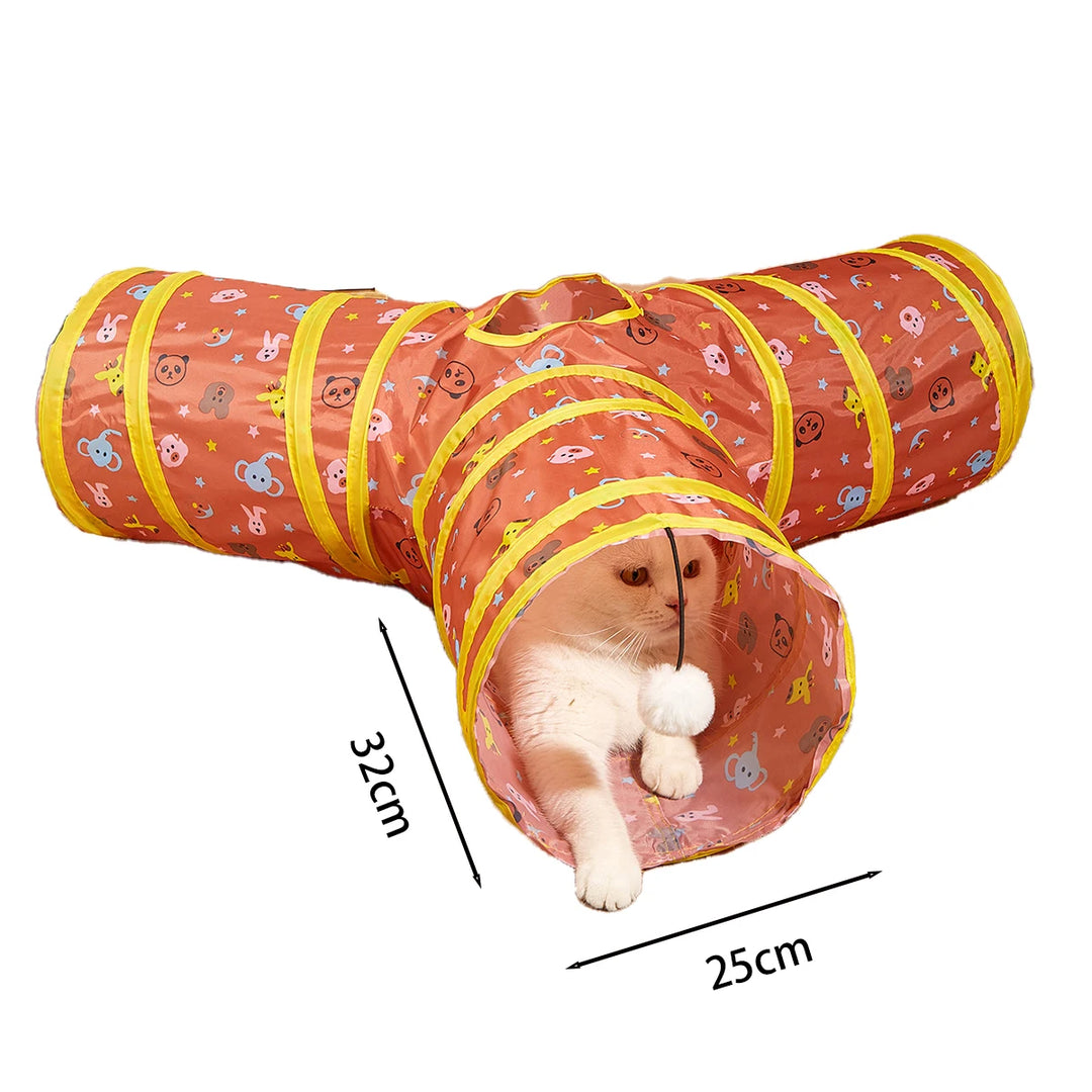 Collapsible Cat Tunnel – Fun Indoor & Outdoor Play Tube
