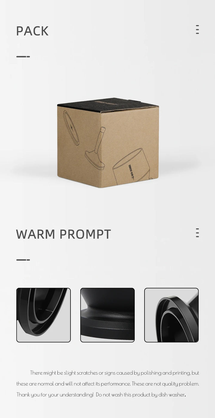 MHW-3BOMBER Espresso Dosing Cup with Stirrer