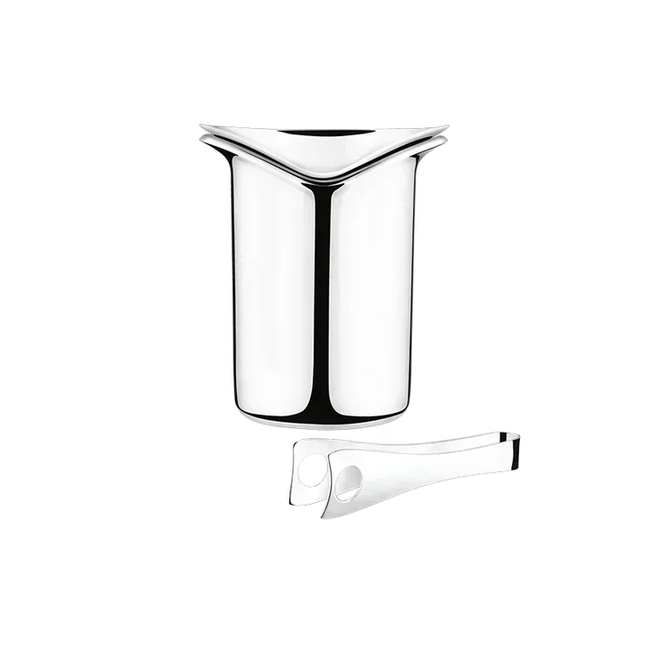 Stainless steel ice bucket