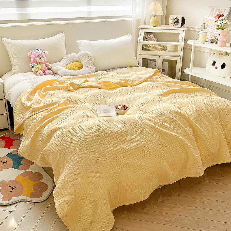 Battilo Cotton Throw Blanket