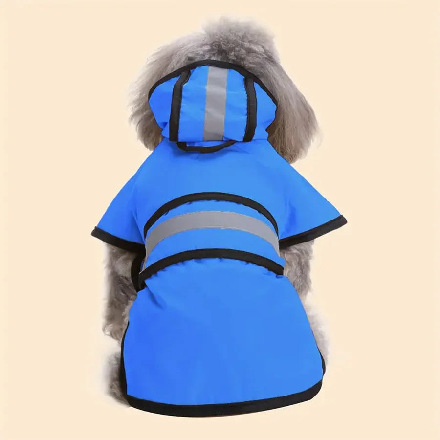 Waterproof Dog Raincoat – Adjustable & Windproof Comfort