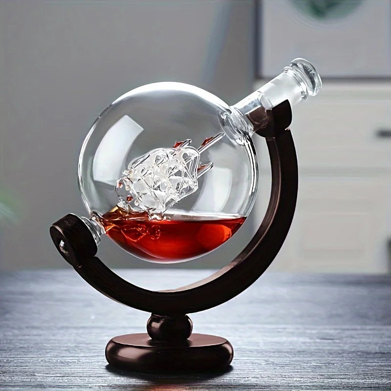 Creative Globe Decanter Set with Pitcher