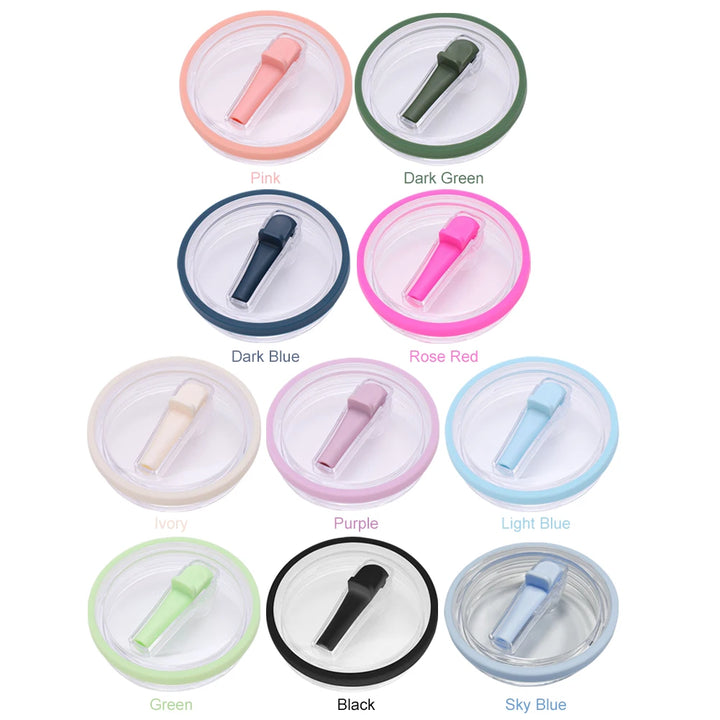40Oz Tumbler Replacement Lid Flip Straw Spill Proof Resistant BPA Free Reusable Spray Proof Cover for Stanley Cug