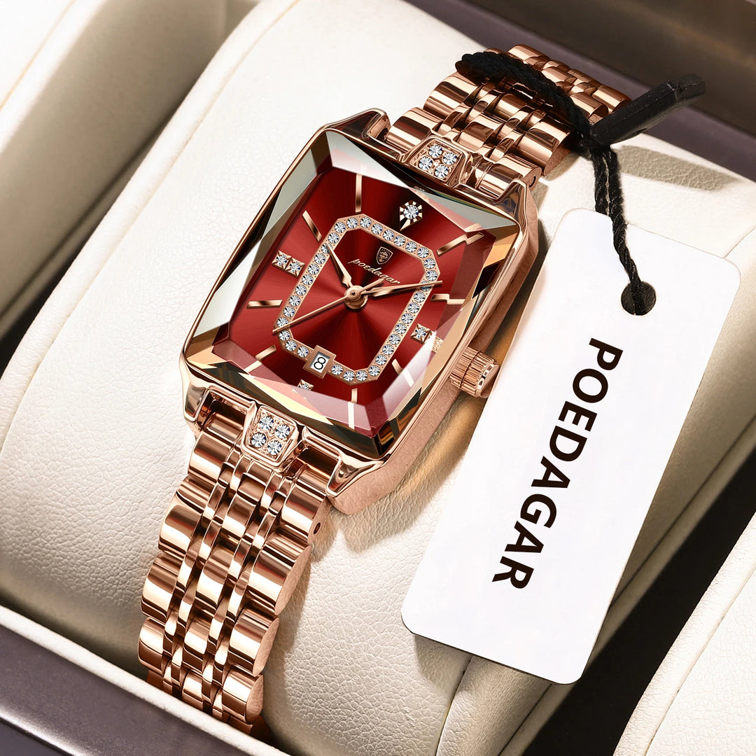POEDAGAR Luxury Woman Watch