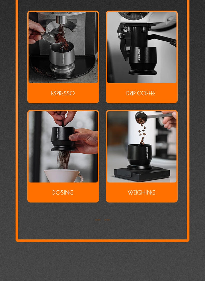 MHW-3BOMBER Espresso Dosing Cup with Stirrer