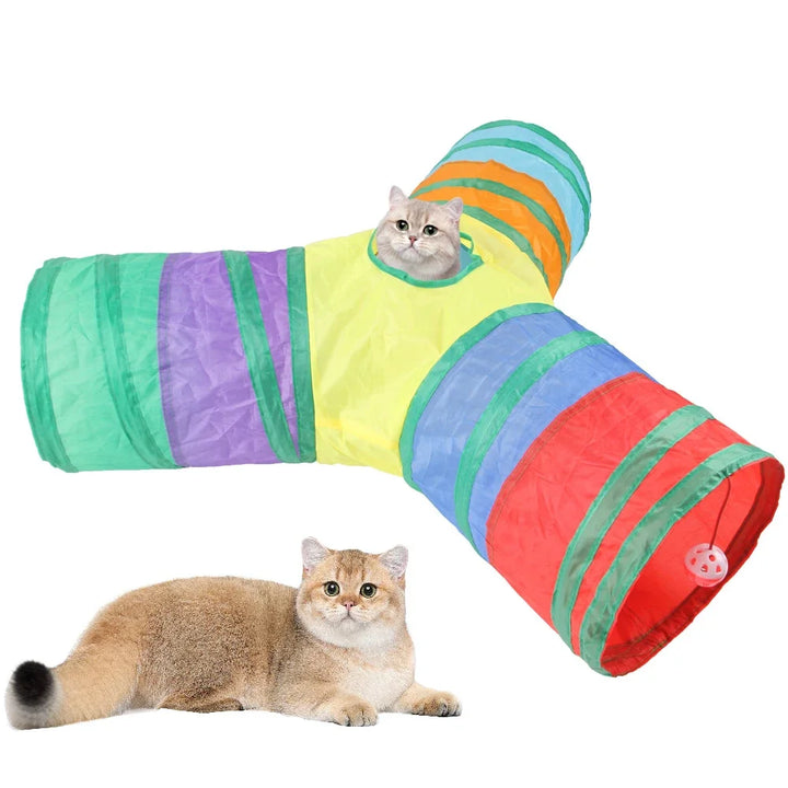 Collapsible Cat Tunnel – Fun Indoor & Outdoor Play Tube