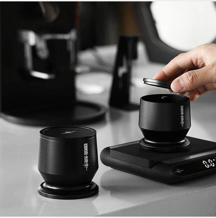 MHW-3BOMBER Espresso Dosing Cup with Stirrer