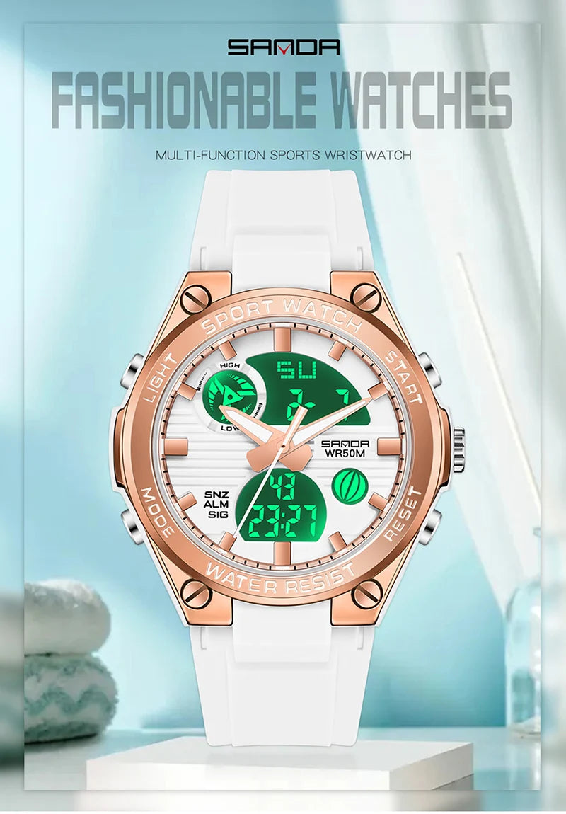 SANDA Girl Electronic Watch