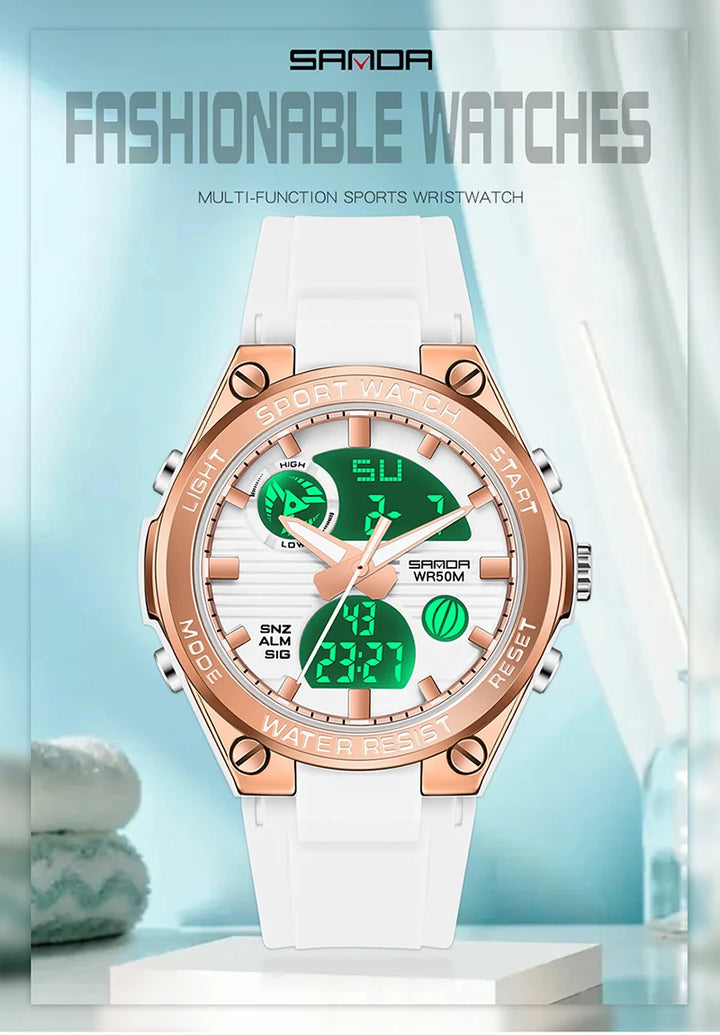 SANDA Girl Electronic Watch