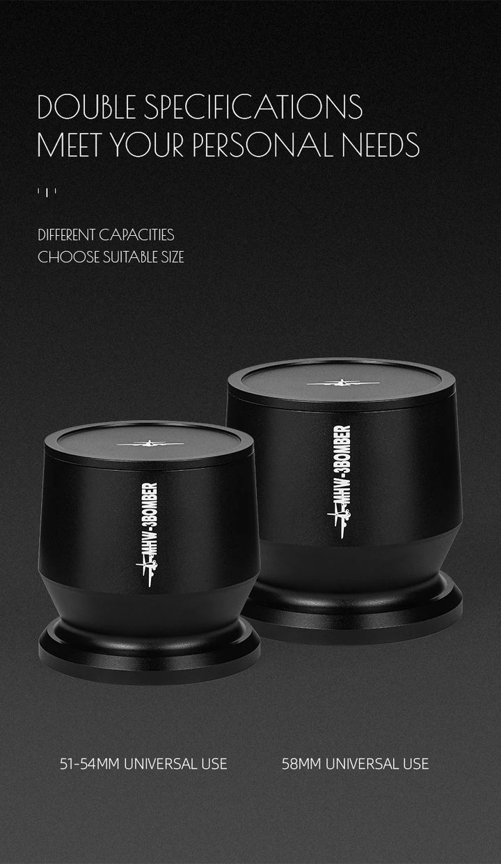 MHW-3BOMBER Espresso Dosing Cup with Stirrer