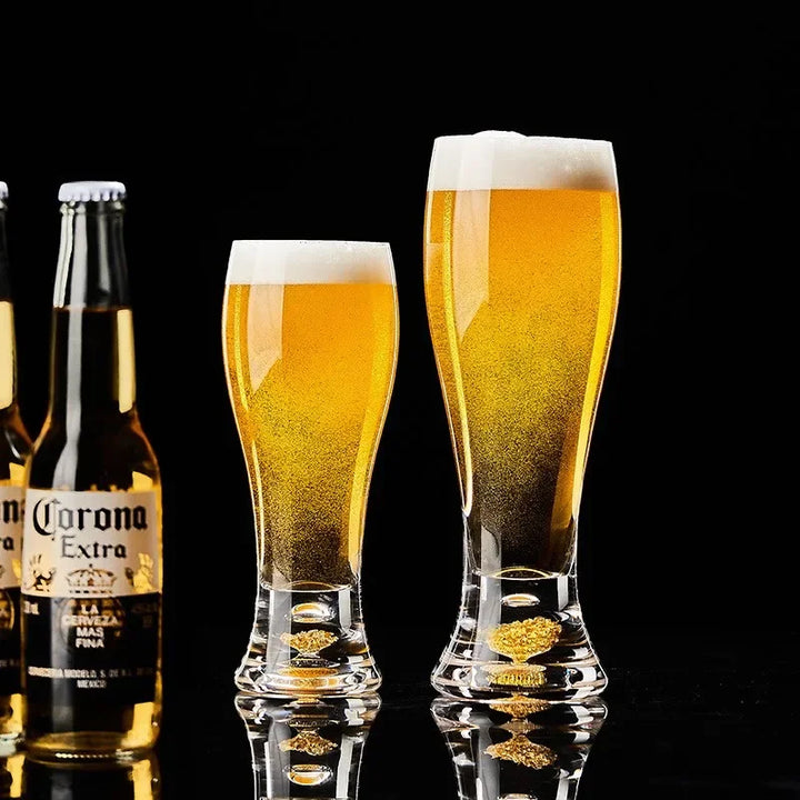 A glass of premium beer