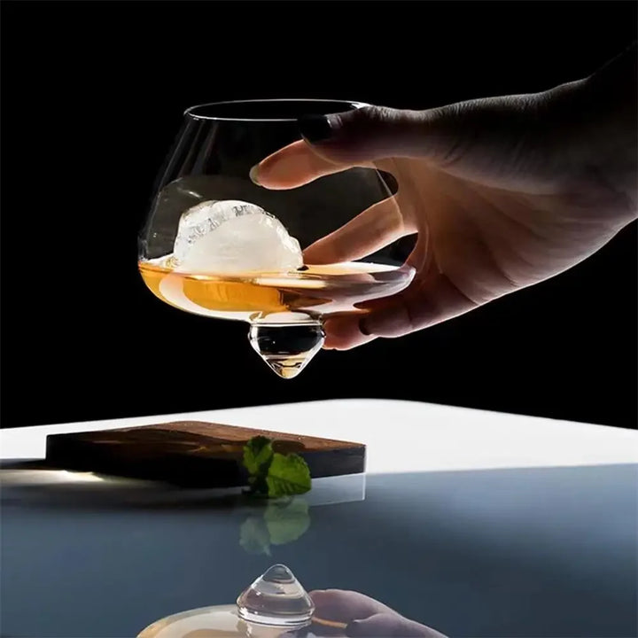 Whiskey Wine Glass Rotating