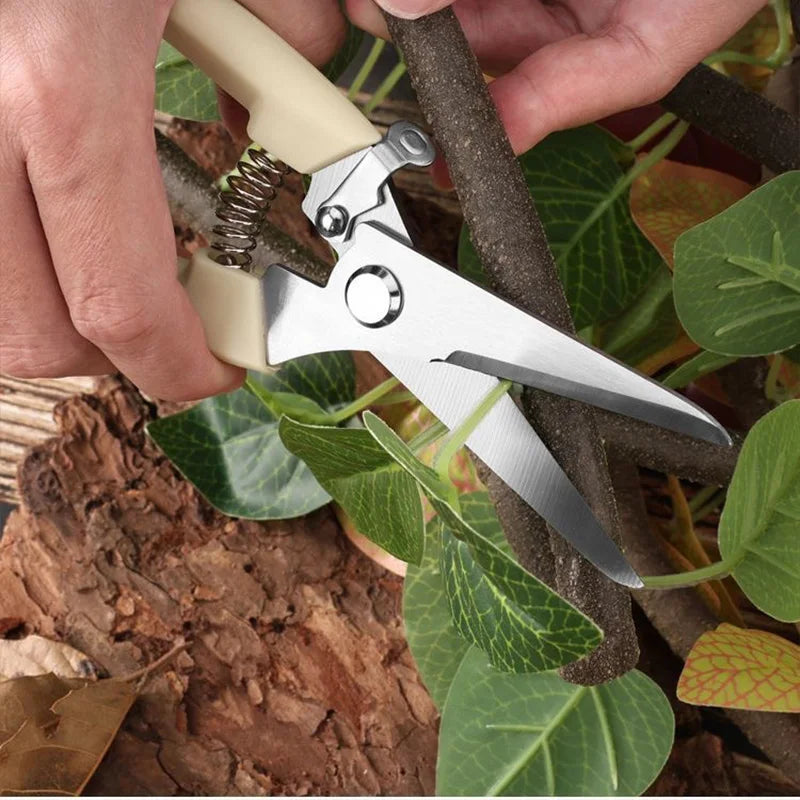 Professional Garden Pruning Scissors – Trimmer Knife for Flowers & Fruit Trees