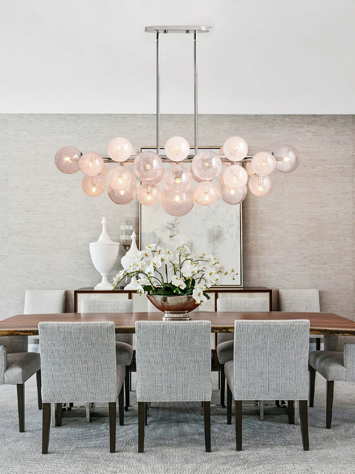 2025 New Trend Home Decoration Glass Bubble Series Chandelier Lighting Lustre Para Sala Estar For Living Room Dinning Room