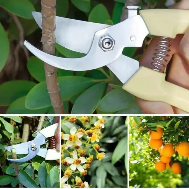 Professional Garden Pruning Scissors – Trimmer Knife for Flowers & Fruit Trees