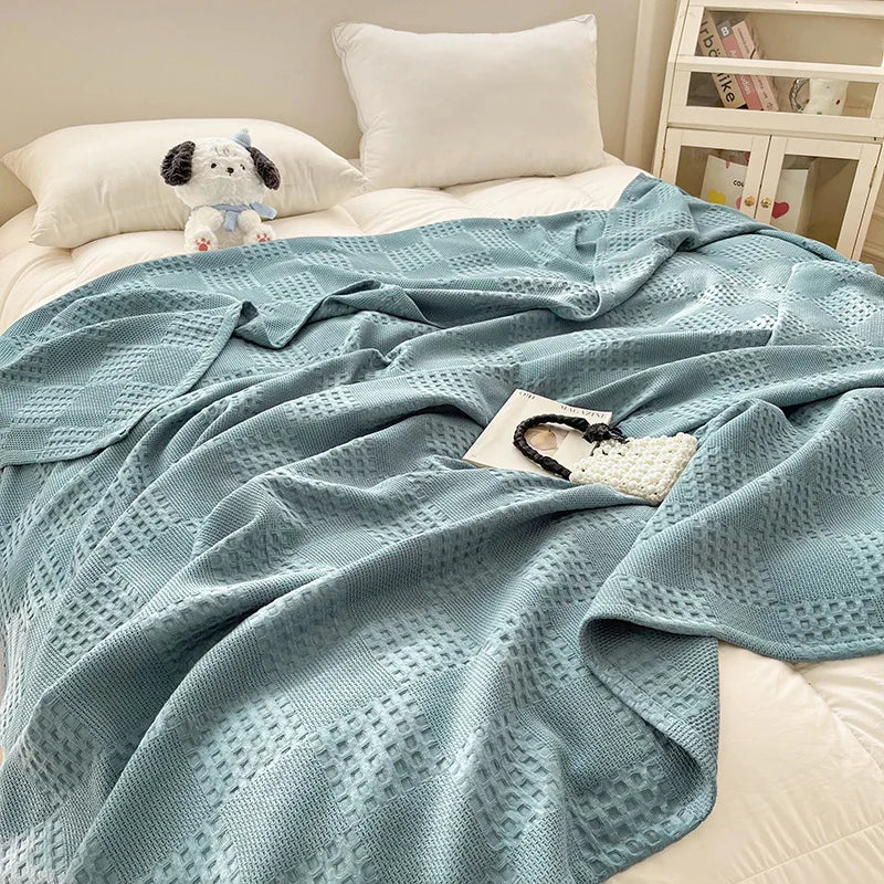 Battilo Cotton Throw Blanket