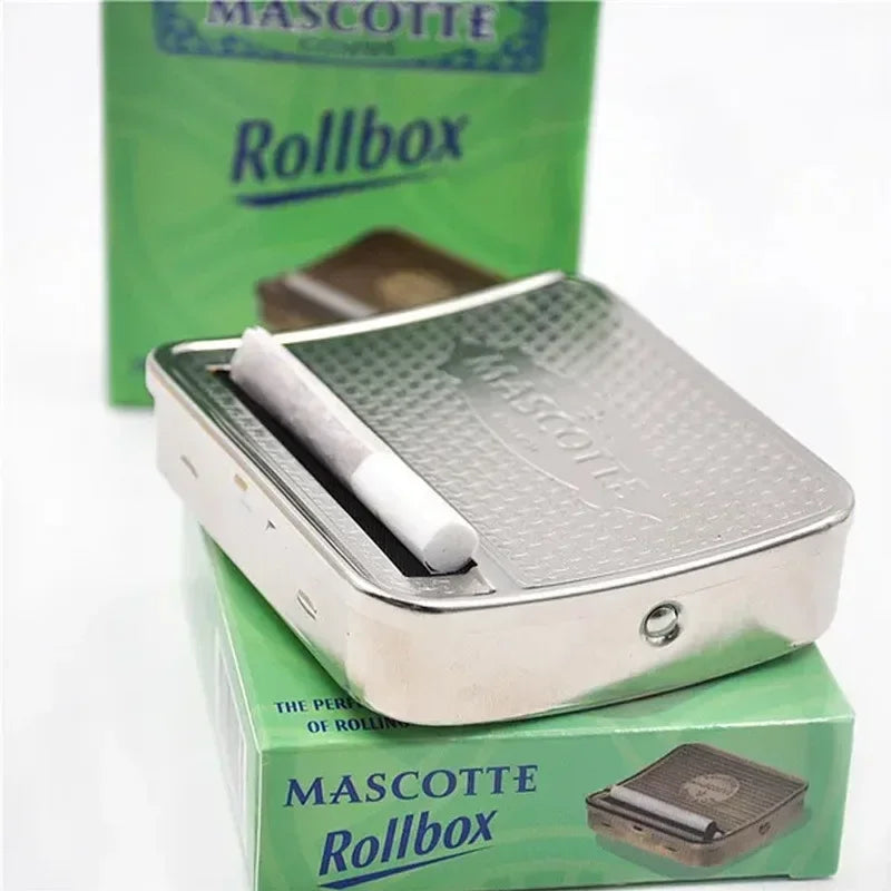 70mm Automatic Cigarette Roller – Tobacco Rolling Machine & Storage Case