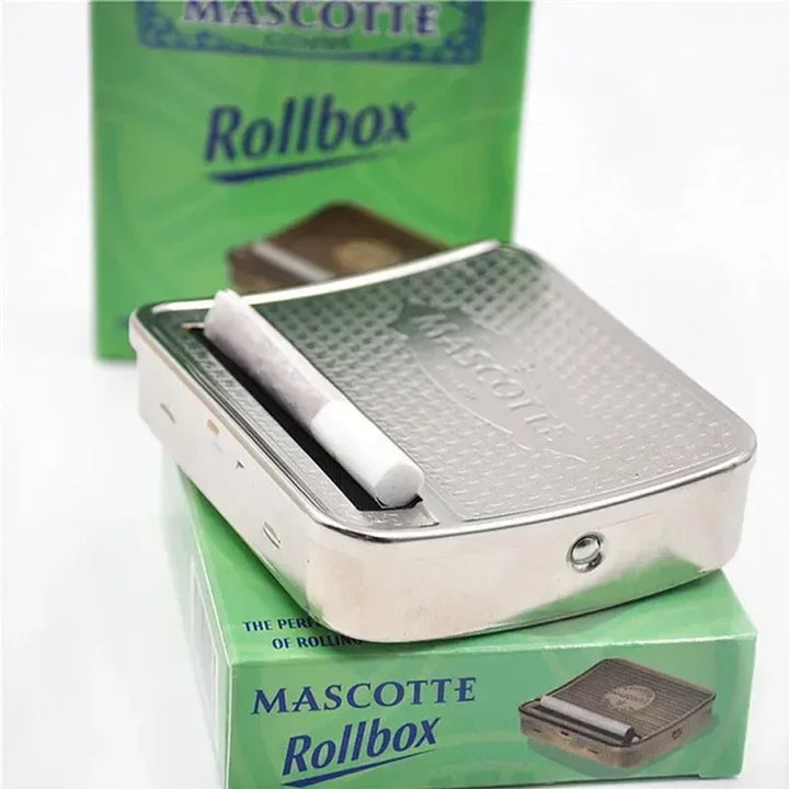 70mm Automatic Cigarette Roller – Tobacco Rolling Machine & Storage Case