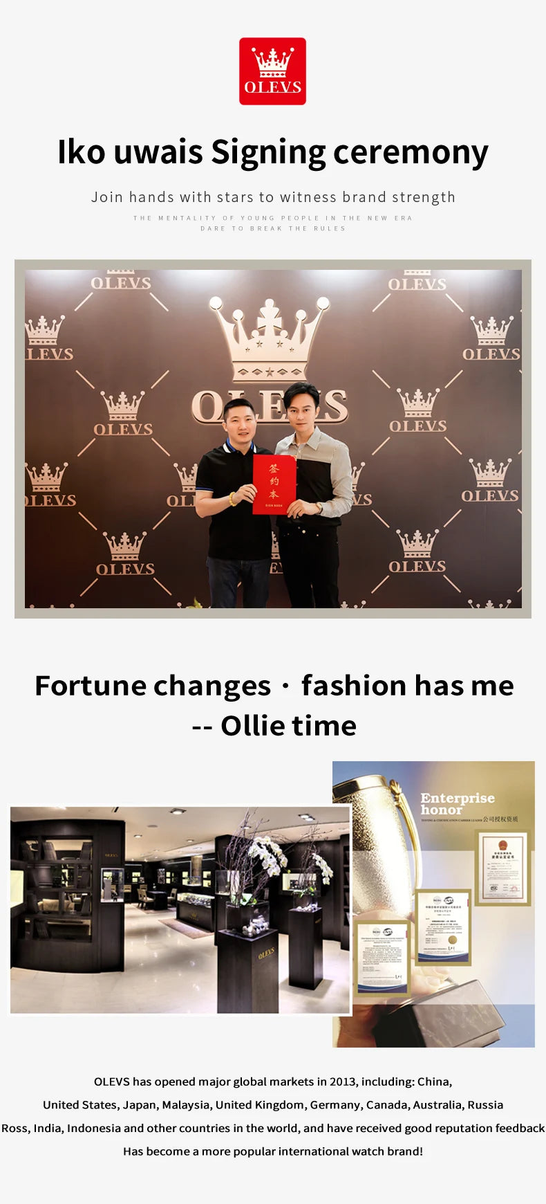 OLEVS New 5653 Women Watch