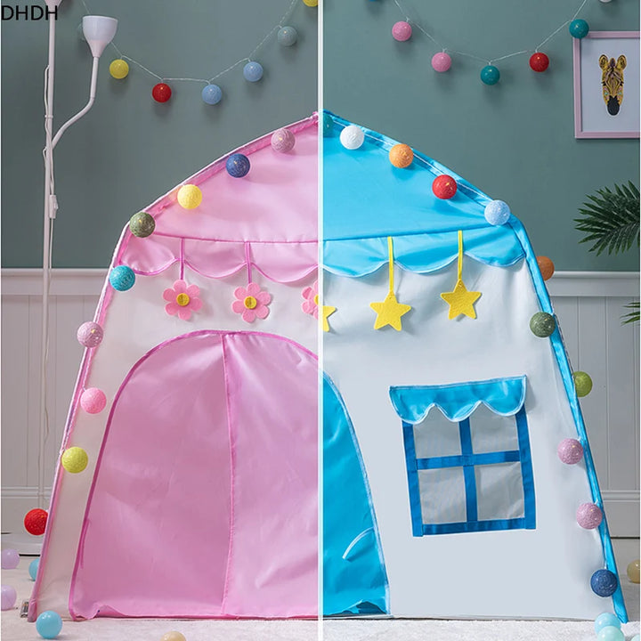 Kids Play Tent – Foldable Princess Castle for Indoor & Outdoor Fun