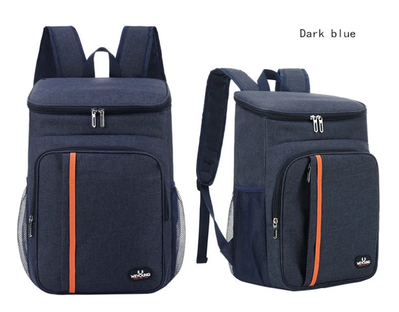 18L Portable Thermal Lunch Bag Waterproof Insulated Food Box Durable Oxford Cloth Cooler Ice Case for Camping And Picnics