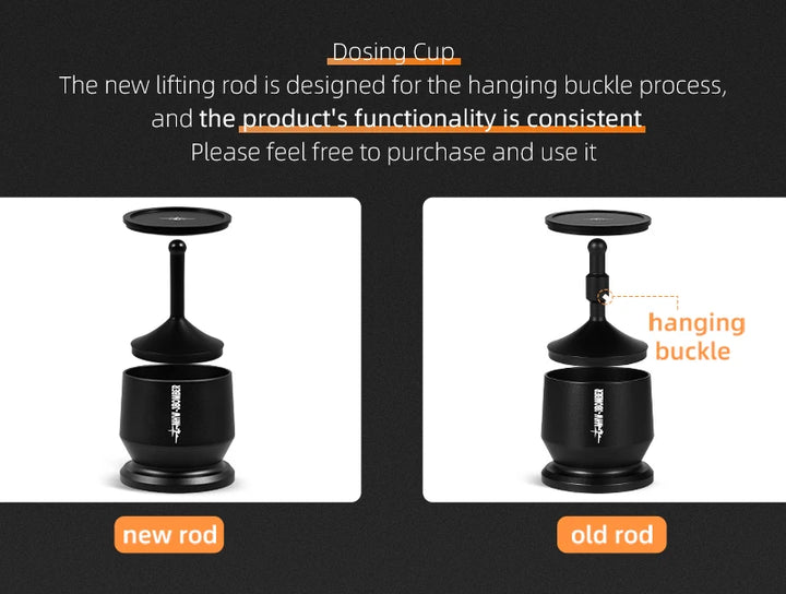 MHW-3BOMBER Espresso Dosing Cup with Stirrer