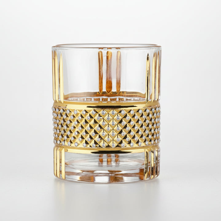 A fine European-style whiskey glass