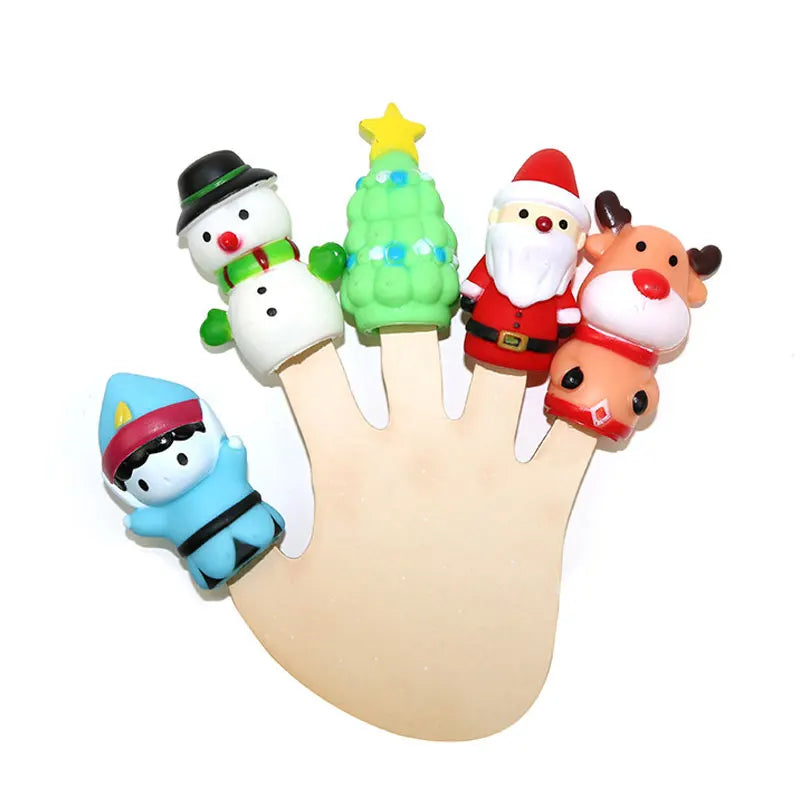 5PCS Animal Finger Puppets – Fun Storytelling Toys for Kids