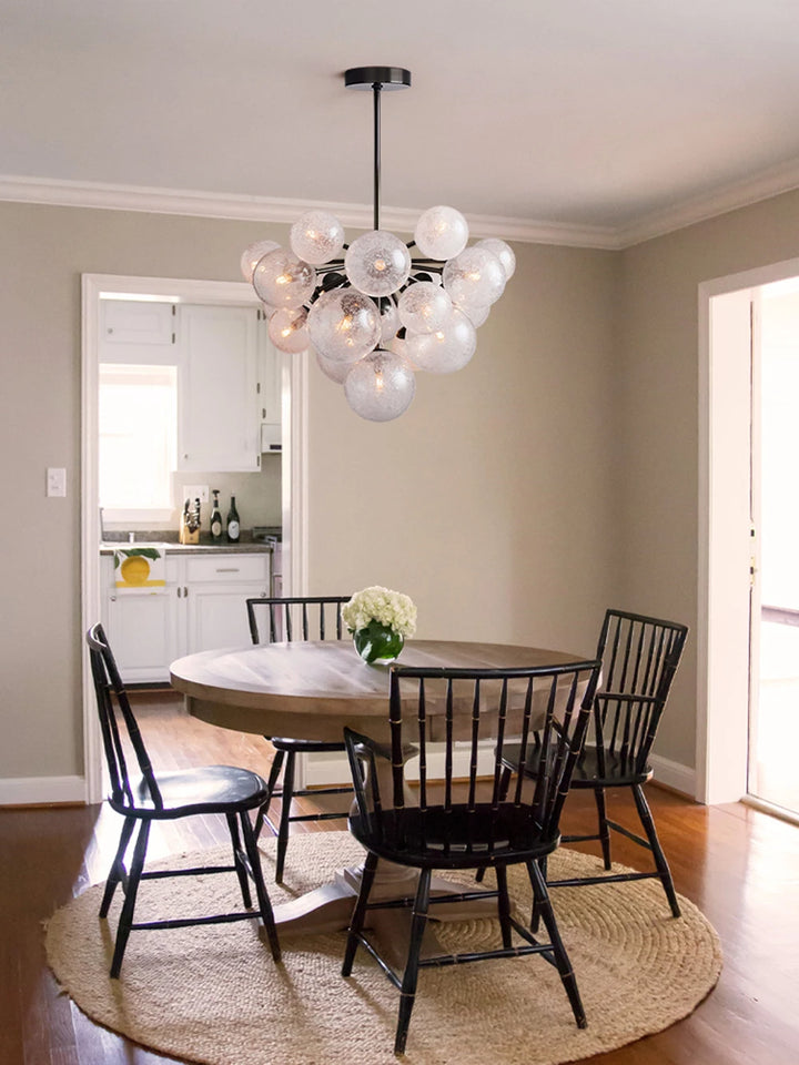 2025 New Trend Home Decoration Glass Bubble Series Chandelier Lighting Lustre Para Sala Estar For Living Room Dinning Room