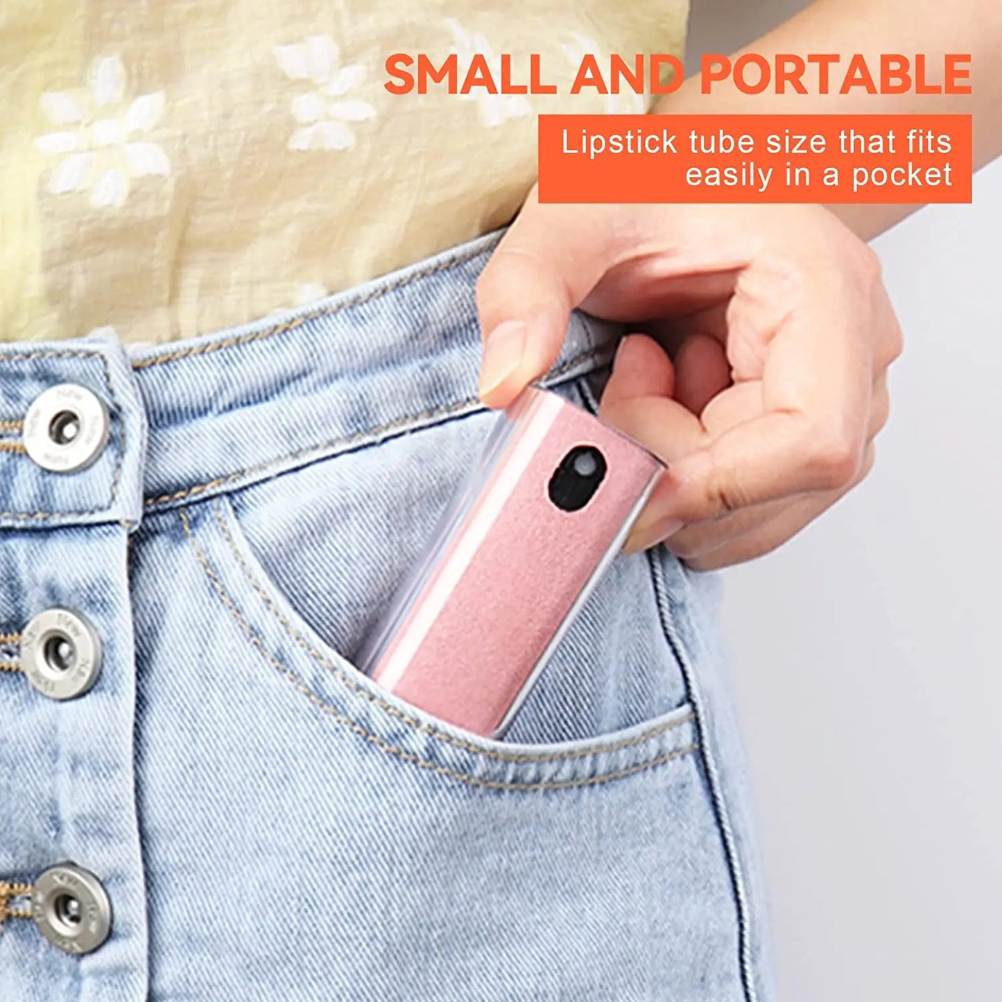 2-in-1 Screen Cleaner Spray – Mobile & Computer Screen Dust Remover